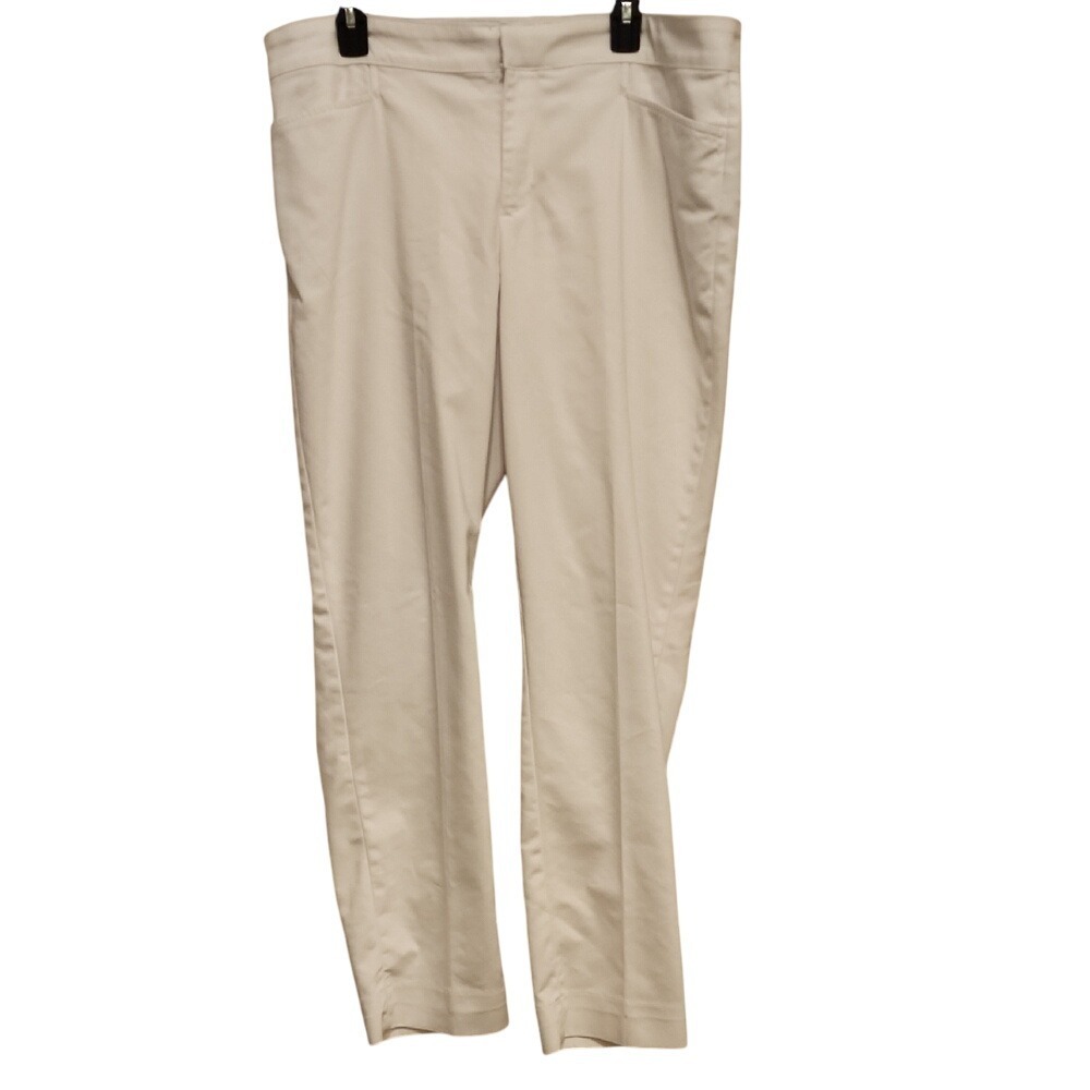 5 for $20 Chaps Dress Pants Size 14 Cream Clean Girl Minimalist Capsule